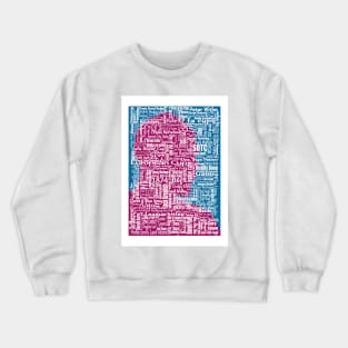 aston villa football club History in words Crewneck Sweatshirt